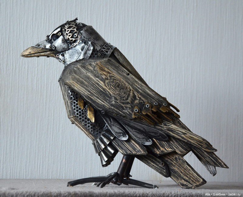 Скульптуры Татьяны Шубиной из железяк