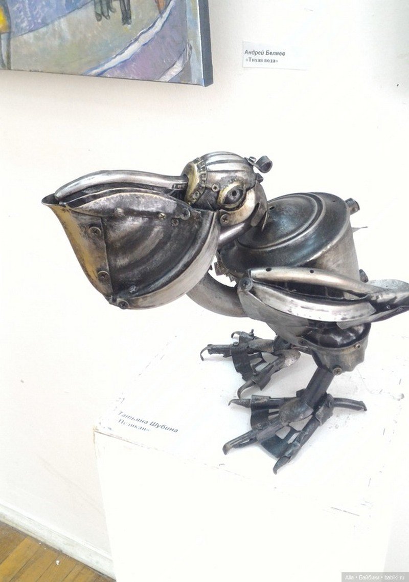 Скульптуры Татьяны Шубиной из железяк (фото 4)