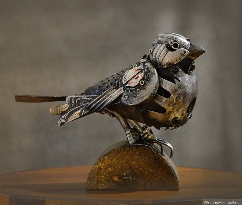 Скульптуры Татьяны Шубиной из железяк