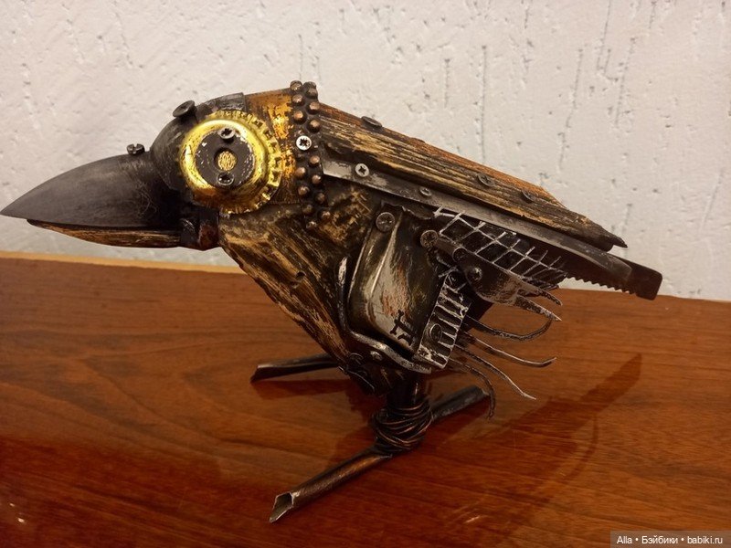 Скульптуры Татьяны Шубиной из железяк