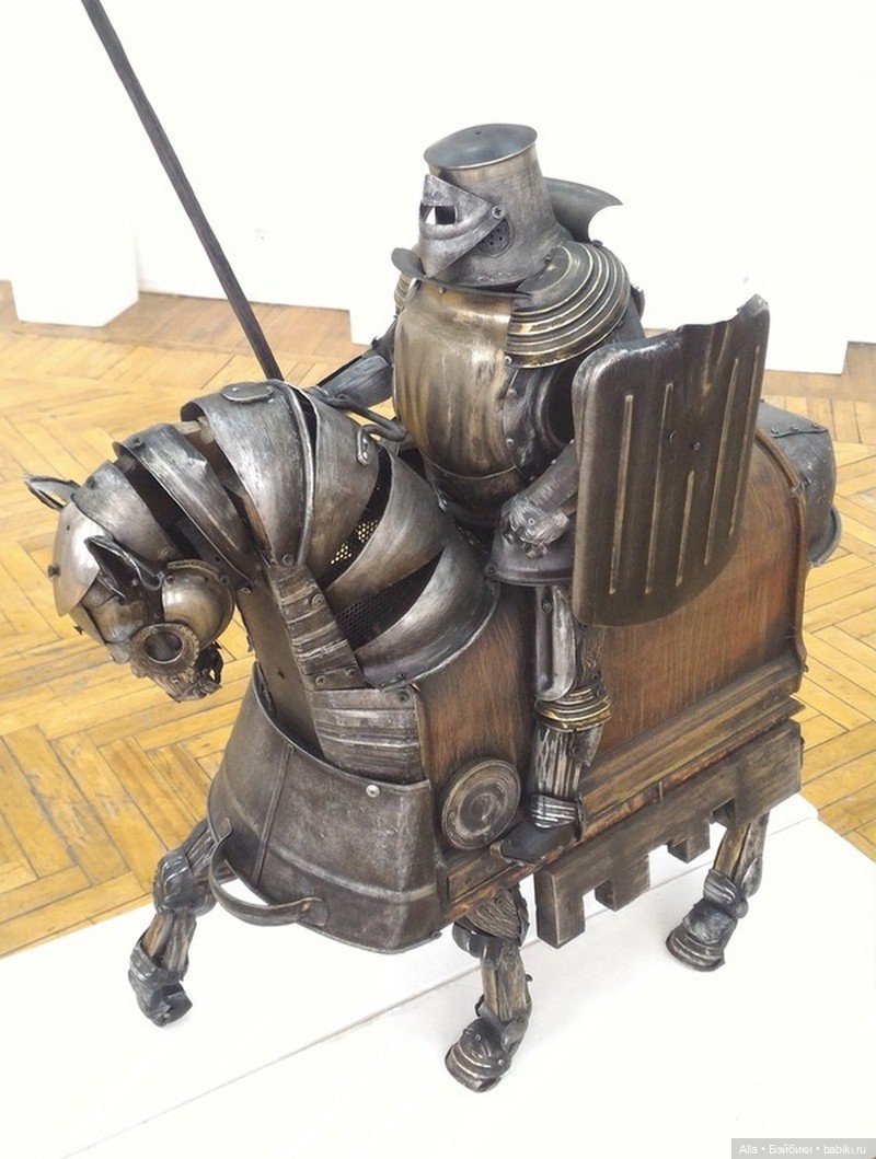 Скульптуры Татьяны Шубиной из железяк (фото 3)