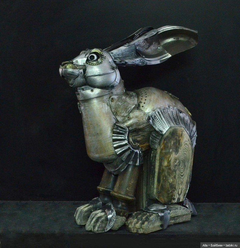 Скульптуры Татьяны Шубиной из железяк