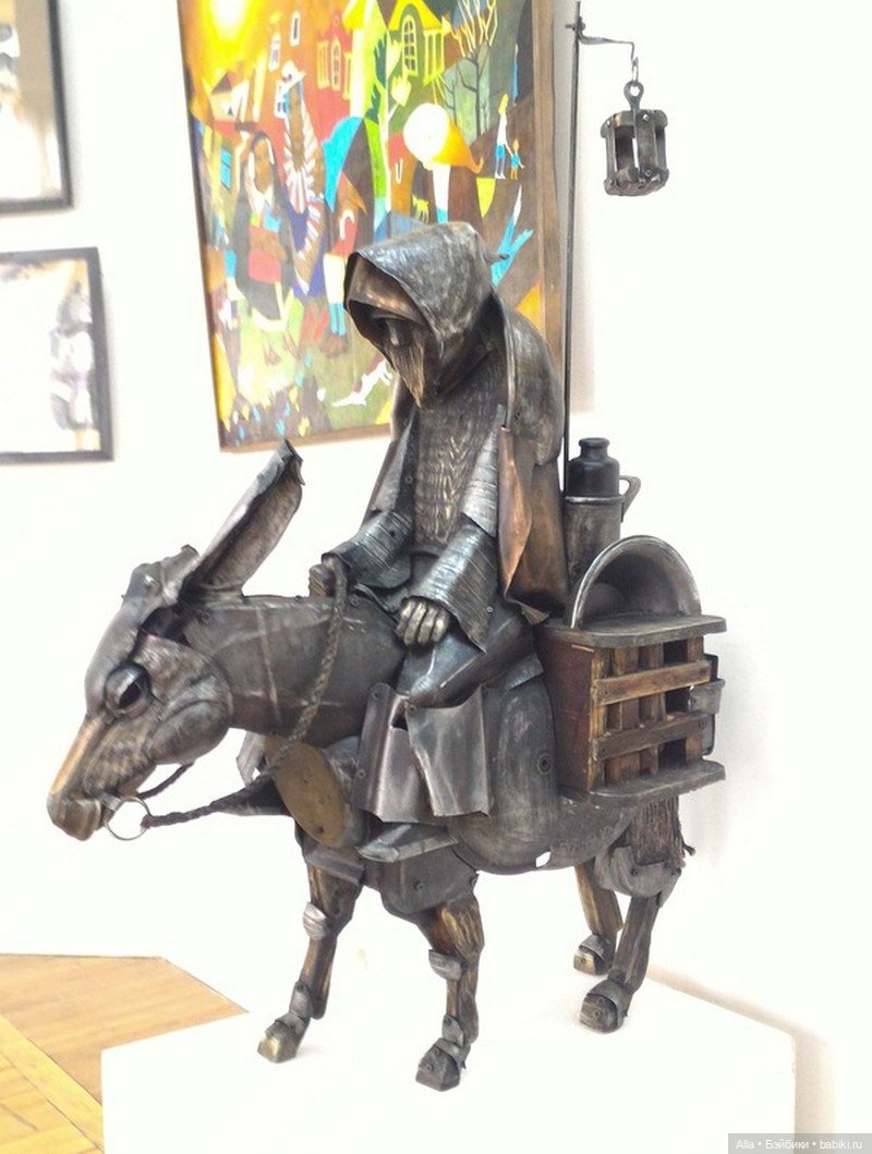 Скульптуры Татьяны Шубиной из железяк (фото 5)