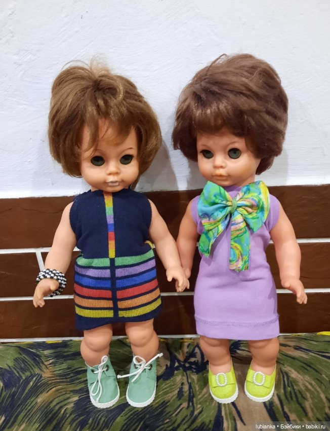 Женни💜💚🤎💙❤ — Винтажные куклы ГДР (Немки): Бигги (фото 9)