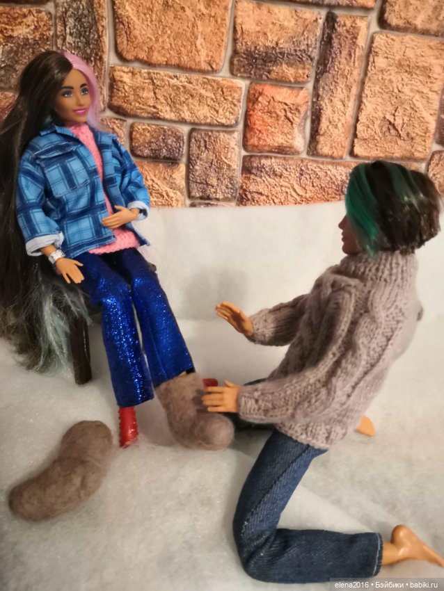 Валенки, да валенки — Одежда и обувь для кукол своими руками: фото (фото 7)