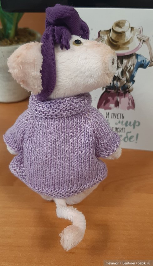 Клавдия на работе 🏪 — Домашние фото авторских игрушек: Тедди (фото 5)