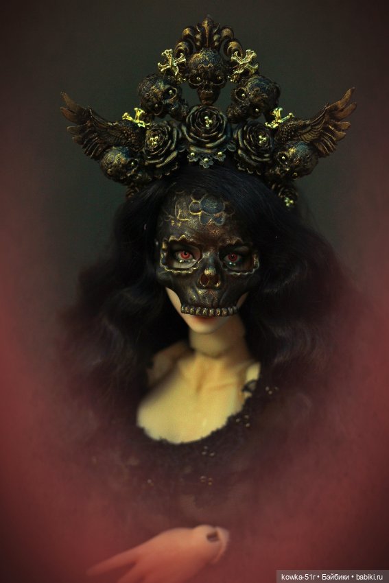Маска — Авторские шарнирные куклы своими руками: лепка (фото 3)