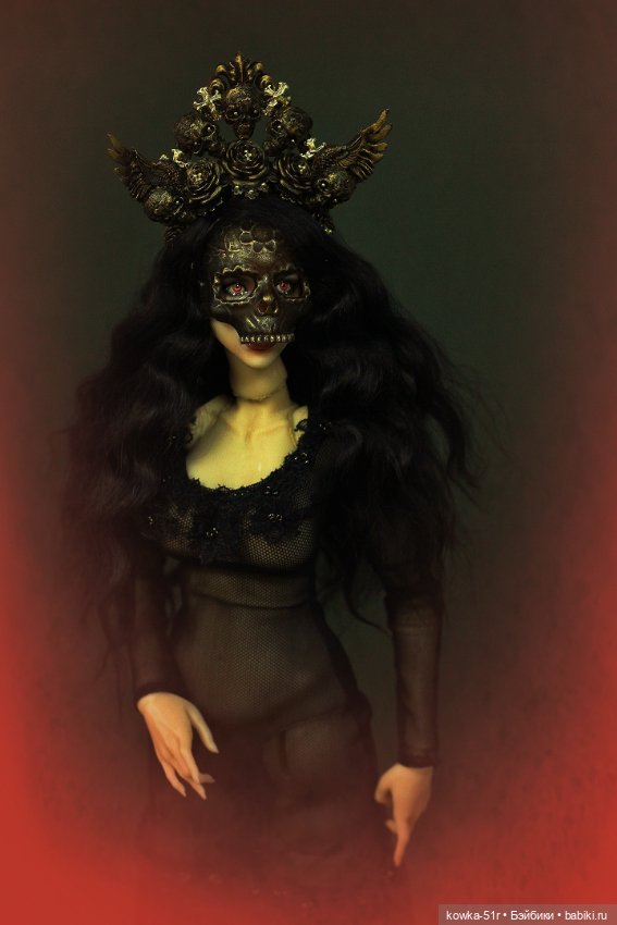 Маска — Авторские шарнирные куклы своими руками: лепка (фото 4)