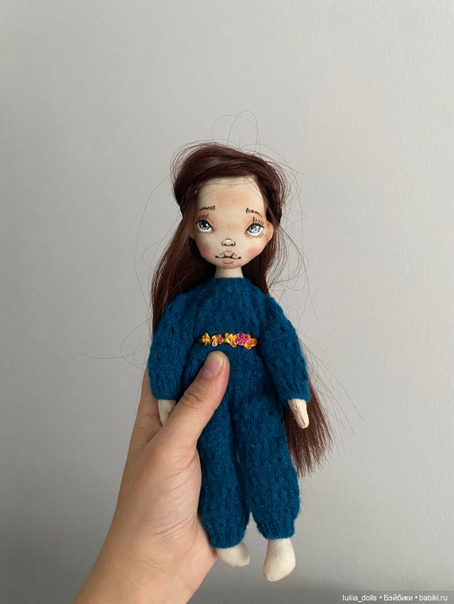 Пуговка — Авторские текстильные куклы: Вальдорфские (фото 10)