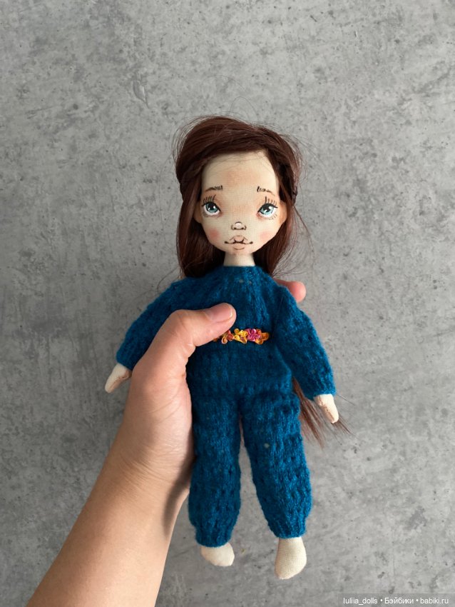 Пуговка — Авторские текстильные куклы: Вальдорфские