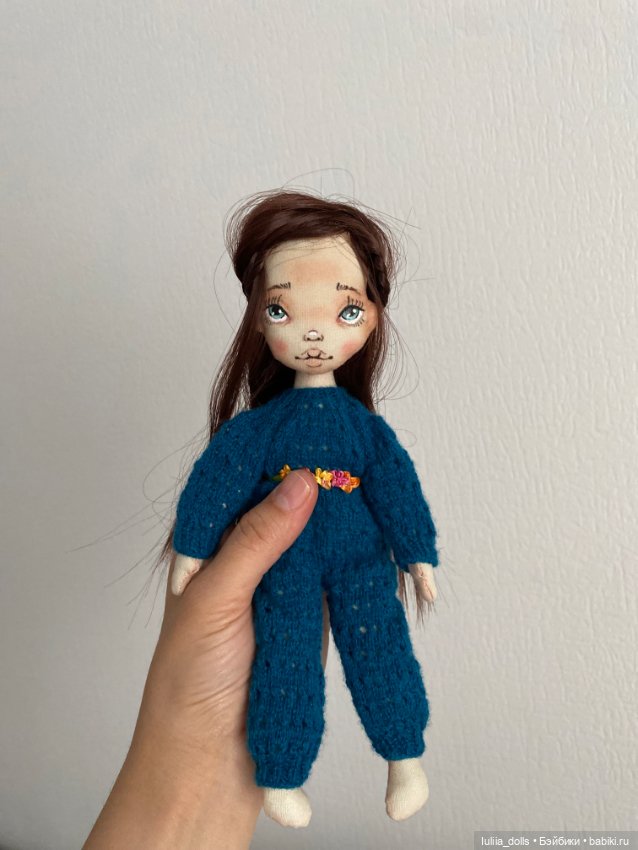 Пуговка — Авторские текстильные куклы: Вальдорфские