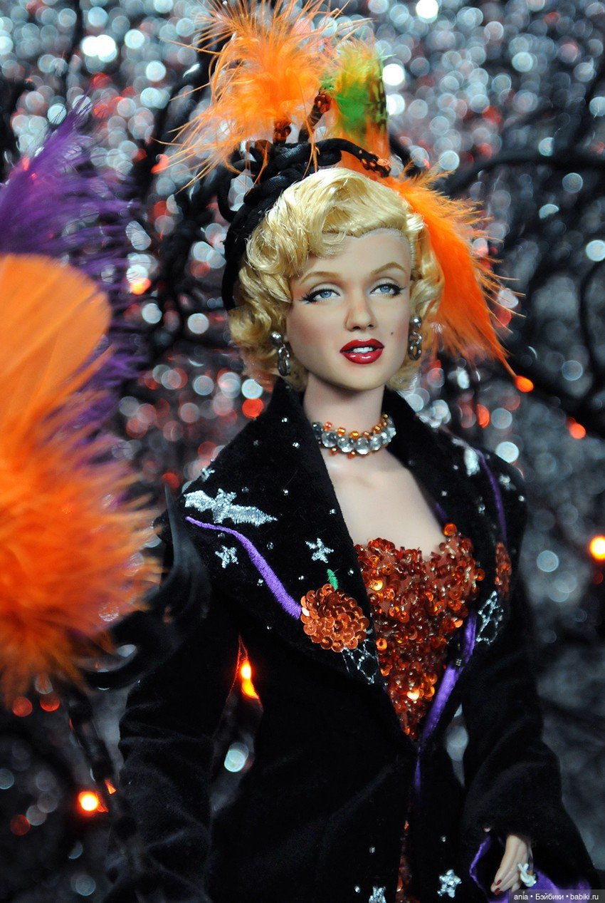 Мэрилин Монро — Портретный репейнт (ООАК) фэшн (фото 6)