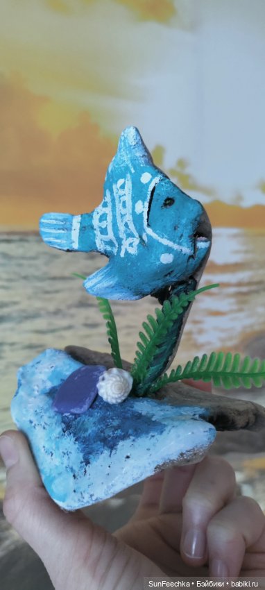 Моя первая поделка в стиле дрифтвуд) (фото 5)