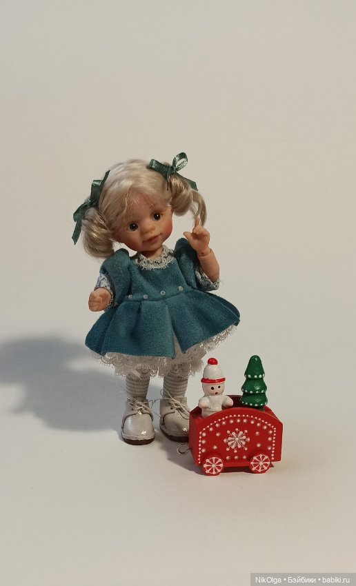 Скоро Новый год — Авторские шарнирные куклы своими руками: лепка (фото 3)