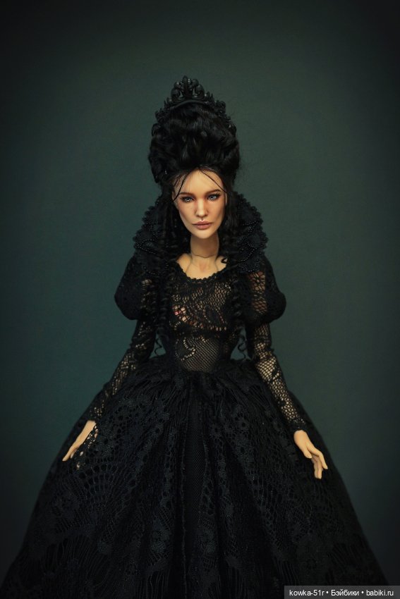 Графиня Кинзерская — Авторские шарнирные куклы своими руками: лепка (фото 2)