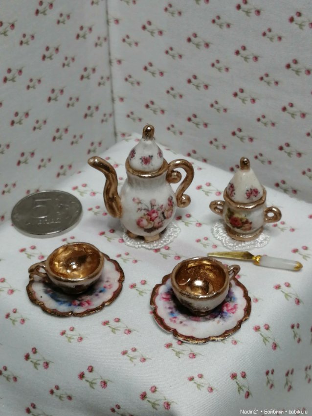 Посуда для куколок — Интересное и необычное: фотоподборки (фото 10)