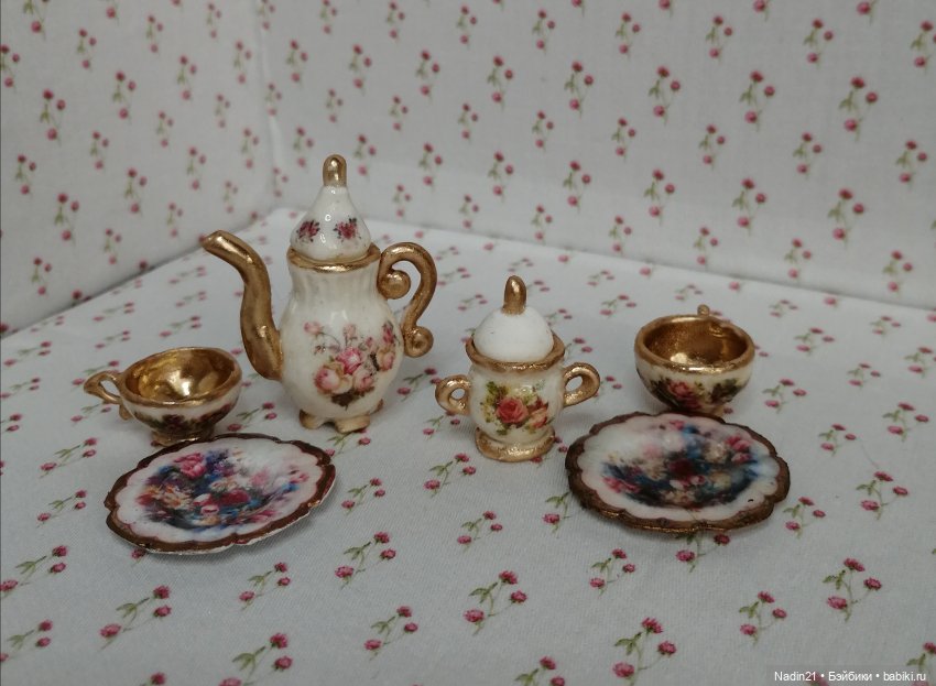 Посуда для куколок — Интересное и необычное: фотоподборки