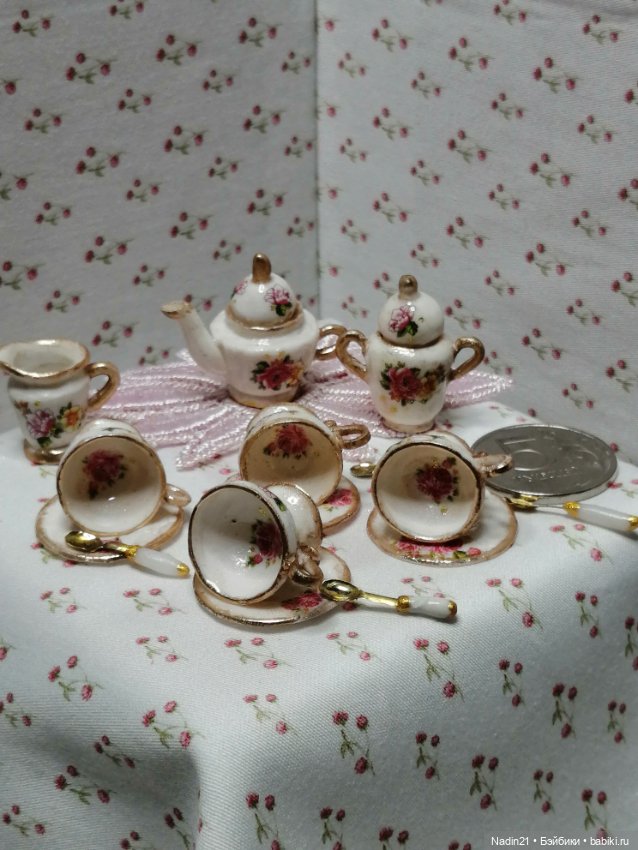 Посуда для куколок — Интересное и необычное: фотоподборки