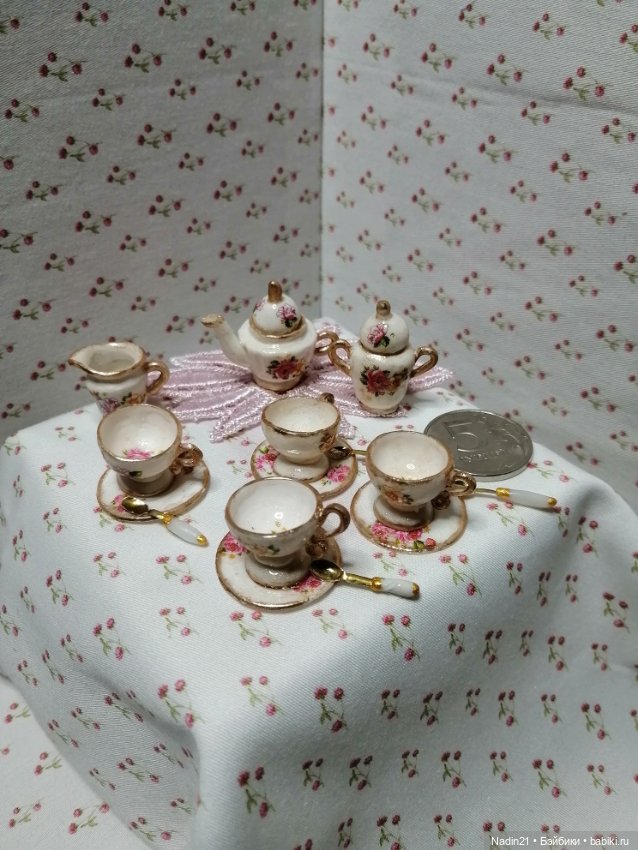 Посуда для куколок — Интересное и необычное: фотоподборки