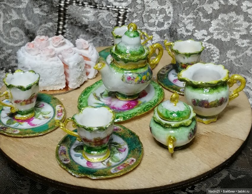 Посуда для куколок — Интересное и необычное: фотоподборки