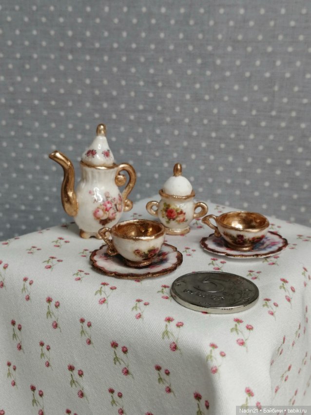 Посуда для куколок — Интересное и необычное: фотоподборки