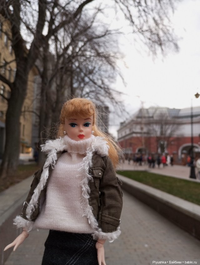 Вокруг Третьяковки с куклами