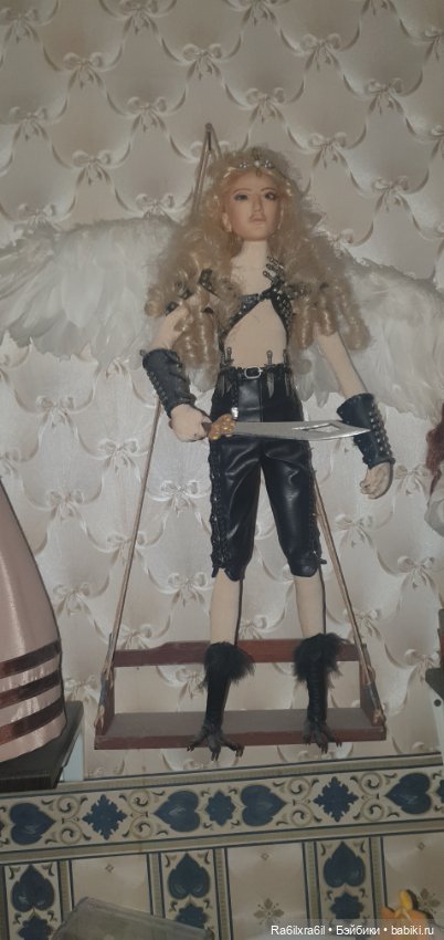 Куклы Ш. Натальи — Авторские игрушки из разных материалов: синельная проволока (фото 3)