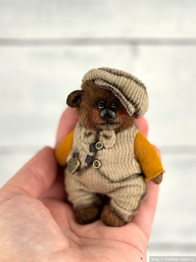 Тедди мишка Гарри — Авторские мишки Тедди и друзья: фото (фото 4)