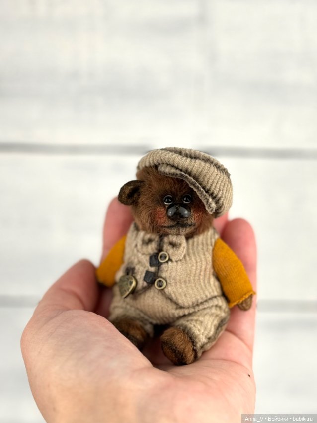 Тедди мишка Гарри — Авторские мишки Тедди и друзья: фото (фото 5)