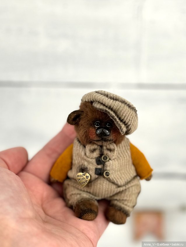 Тедди мишка Гарри — Авторские мишки Тедди и друзья: фото (фото 2)