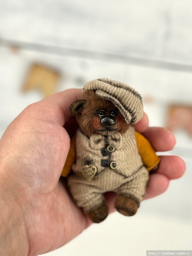 Тедди мишка Гарри — Авторские мишки Тедди и друзья: фото (фото 3)