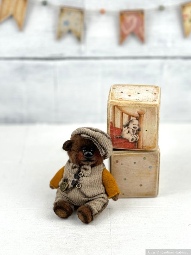 Тедди мишка Гарри — Авторские мишки Тедди и друзья: фото (фото 6)