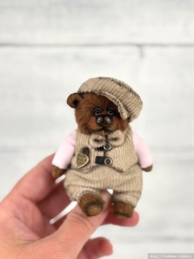 Тедди мишка Потап — Авторские мишки Тедди и друзья: фото (фото 4)