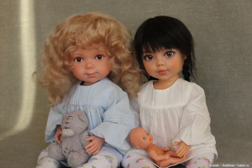 Кастом кукол Юми и Карлоты Вестиды де Азул, Vestida de Azul (фото 6)