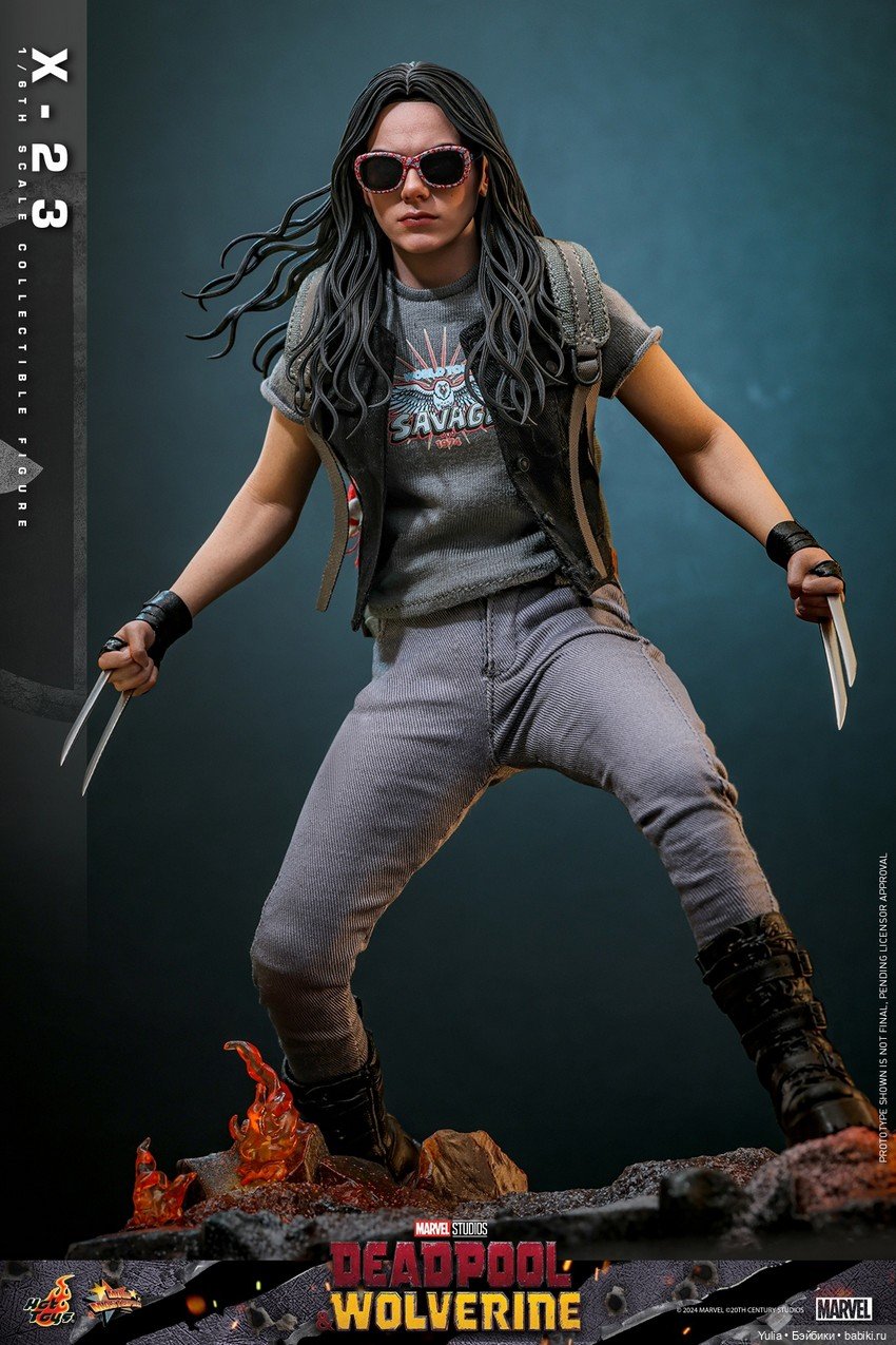 Hot Toys - фигурка X-23 из фильма Дэдпул и Росомаха (фото 3)