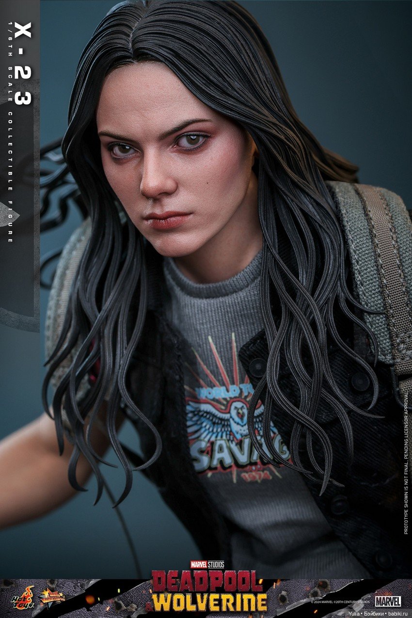 Hot Toys - фигурка X-23 из фильма Дэдпул и Росомаха (фото 7)