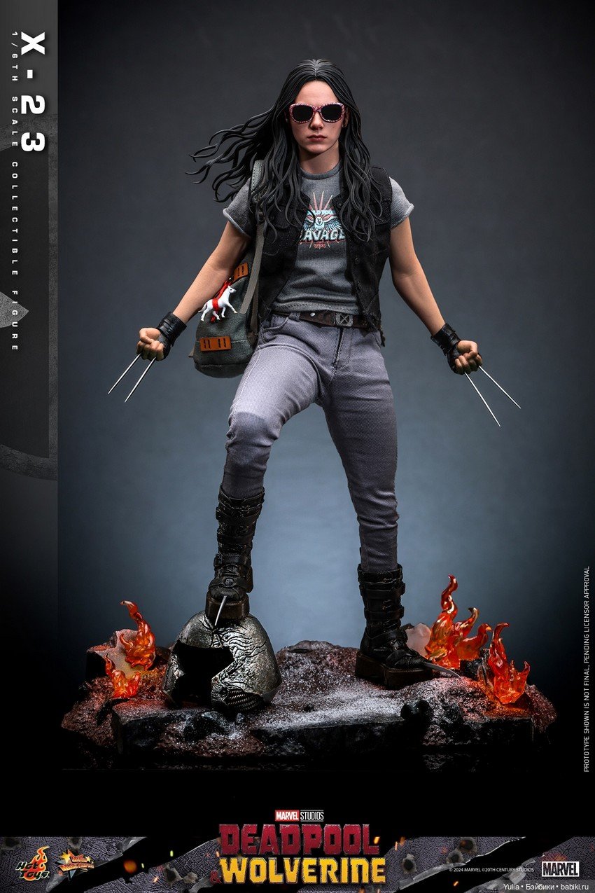 Hot Toys - фигурка X-23 из фильма Дэдпул и Росомаха (фото 4)