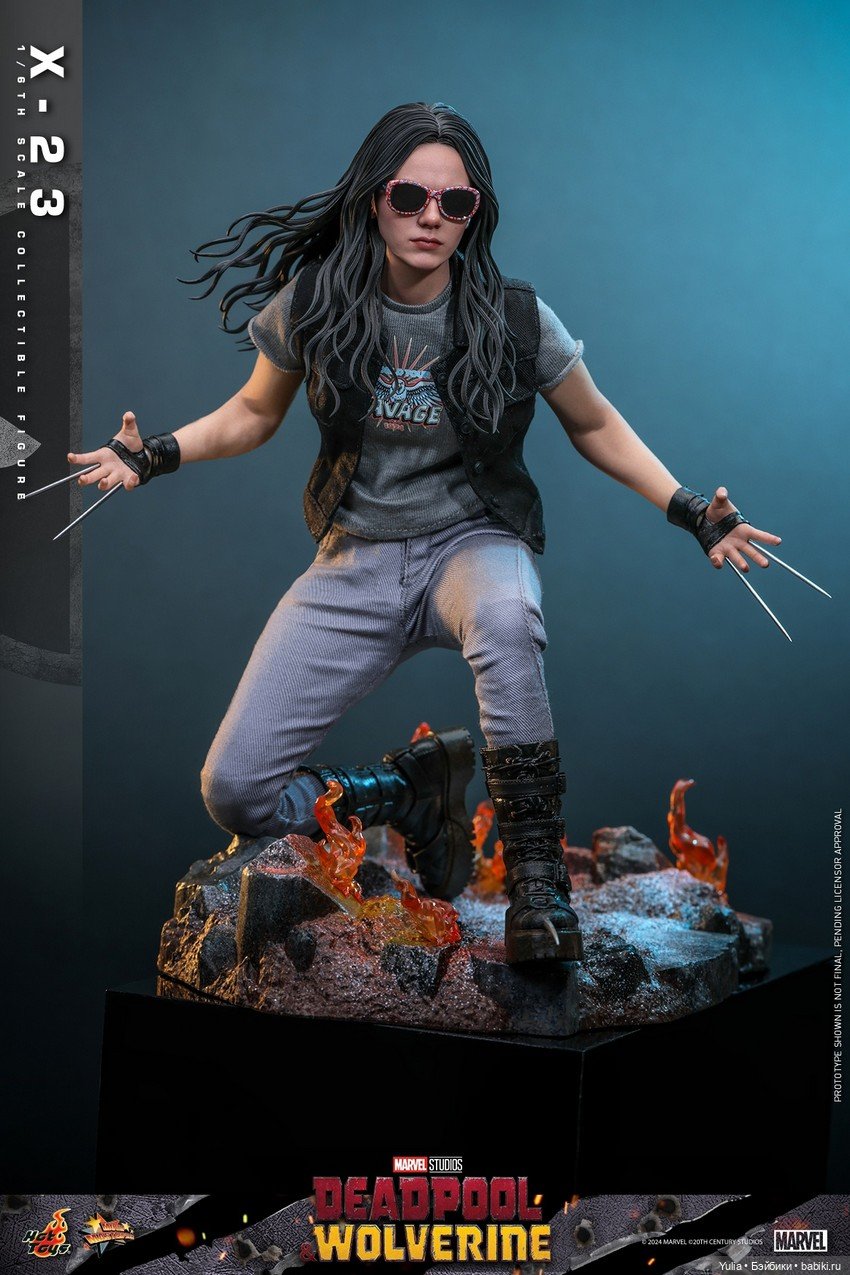 Hot Toys - фигурка X-23 из фильма Дэдпул и Росомаха (фото 5)