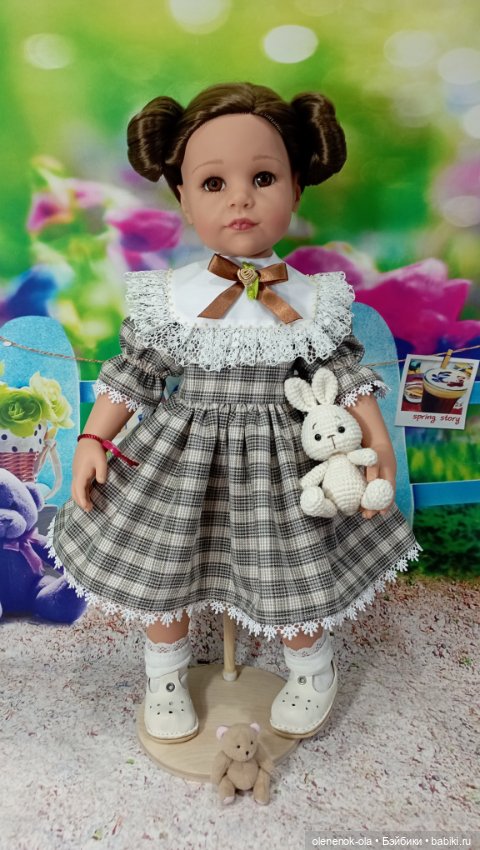 Платья в клеточку для Готц