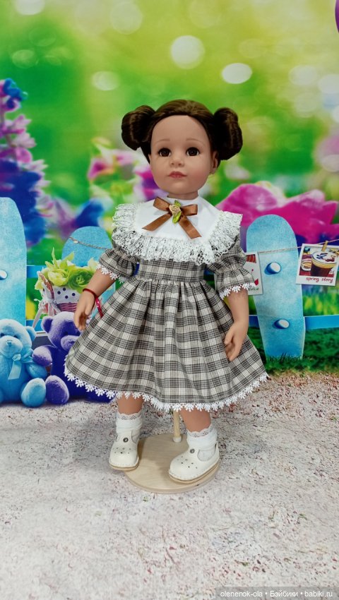 Платья в клеточку для Готц