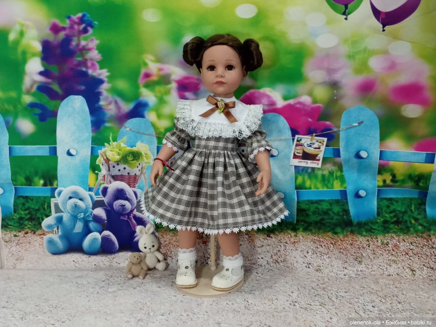 Платья в клеточку для Готц (фото 9)