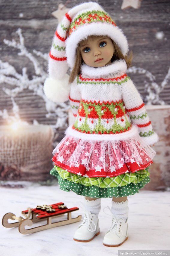 Зимние фантазии Одежда для Готц (фото 9)