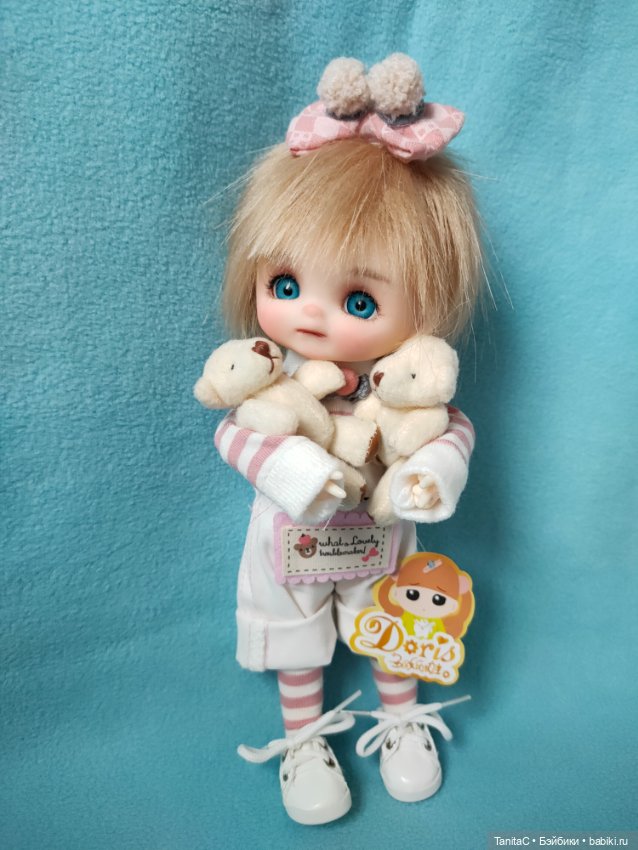 Ещё один мой ООАК Mende Doll - Поньо (22 см) Doris (фото 3)