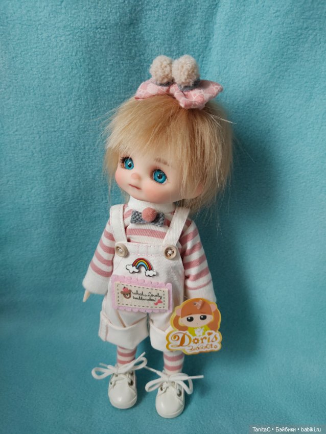 Ещё один мой ООАК Mende Doll - Поньо (22 см) Doris (фото 7)