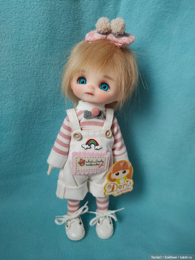 Ещё один мой ООАК Mende Doll - Поньо (22 см) Doris (фото 8)