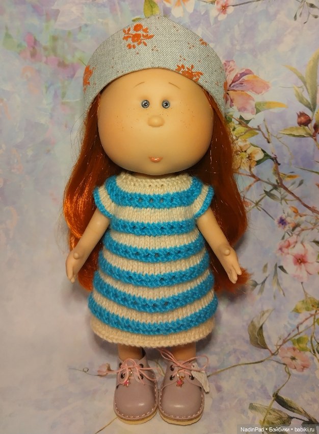 Мотя, новое платье и кокошник, снеговик, ботиночки (фото 7)