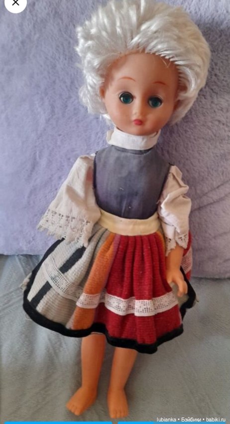 Несмеяна Сильвия — Винтажные куклы ГДР (Немки): Бигги (фото 6)