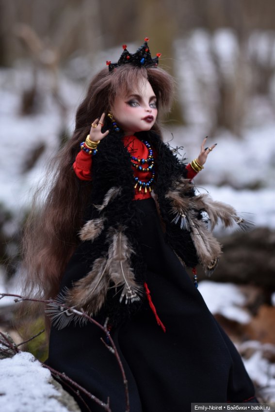 Гарпия Сорока — ООАК Monster High и Ever After High: репейнт (фото 6)