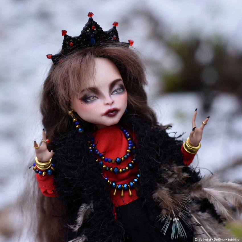 Гарпия Сорока — ООАК Monster High и Ever After High: репейнт (фото 5)