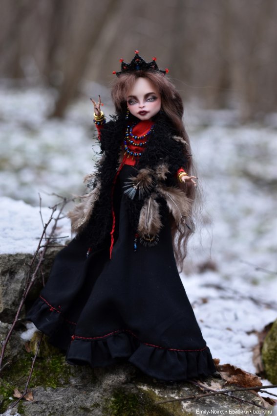 Гарпия Сорока — ООАК Monster High и Ever After High: репейнт (фото 7)